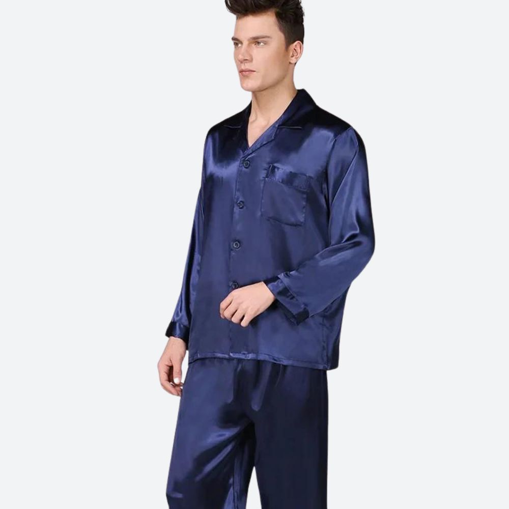 Comfortabele zijden pyjamaset - Alto