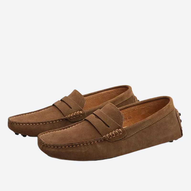 Italiaanse Suède Loafers - Arend