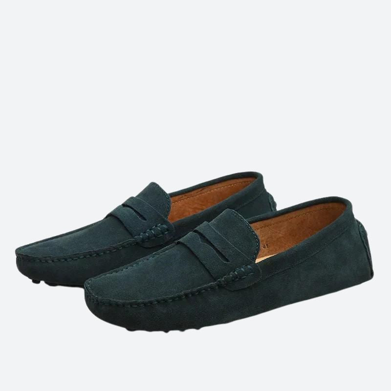 Italiaanse Suède Loafers - Arend