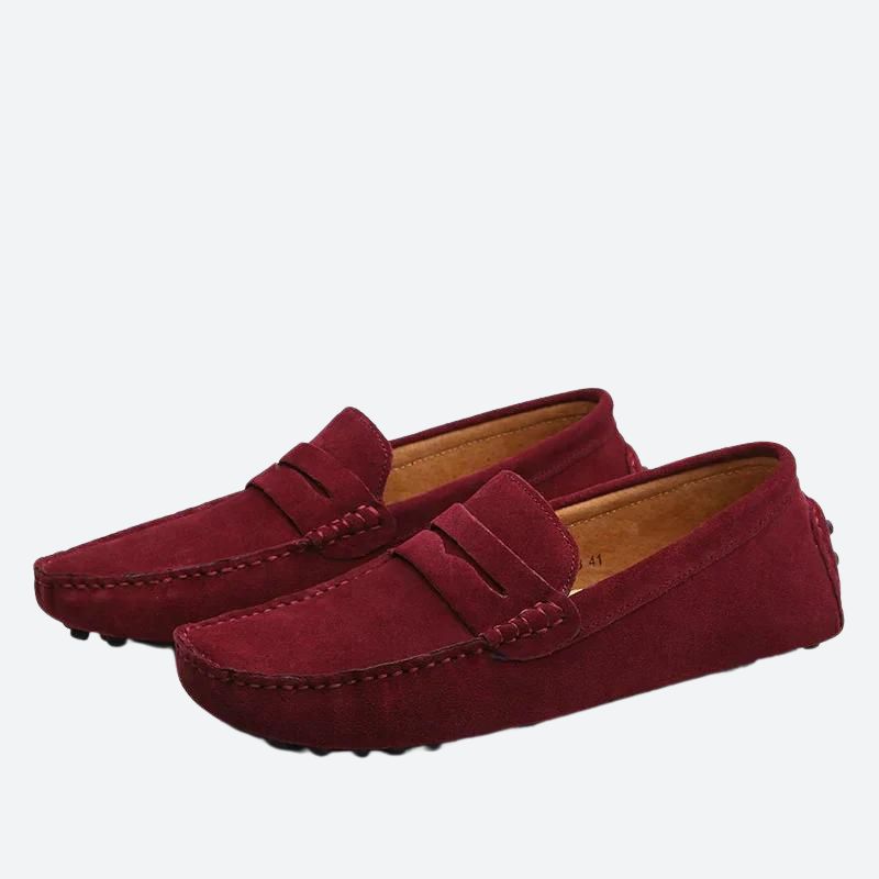 Italiaanse Suède Loafers - Arend