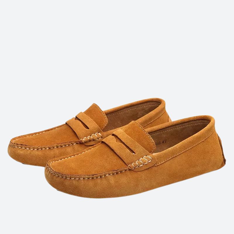 Italiaanse Suède Loafers - Arend