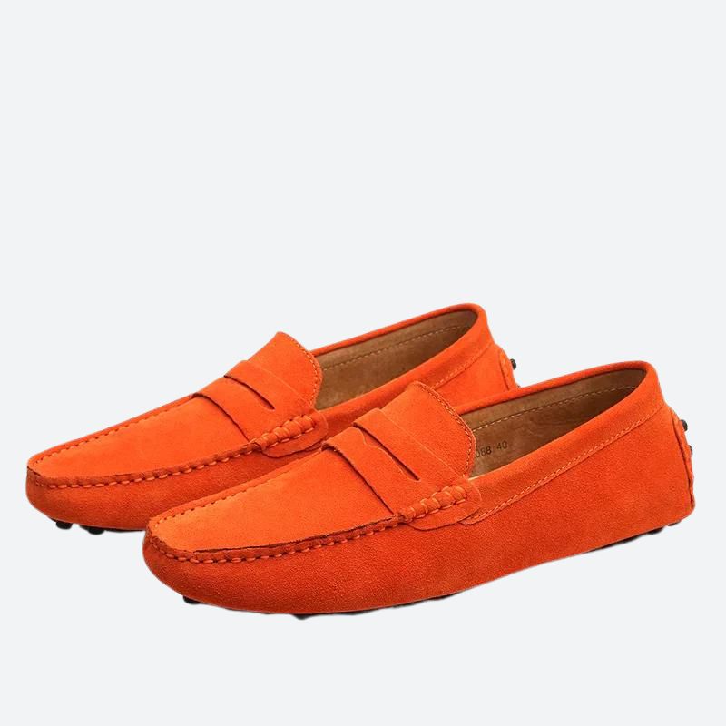 Italiaanse Suède Loafers - Arend