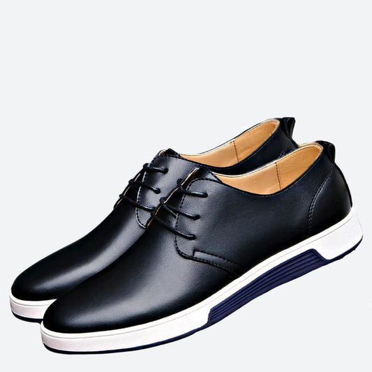 Orthopedische leren schoenen voor mannen - August