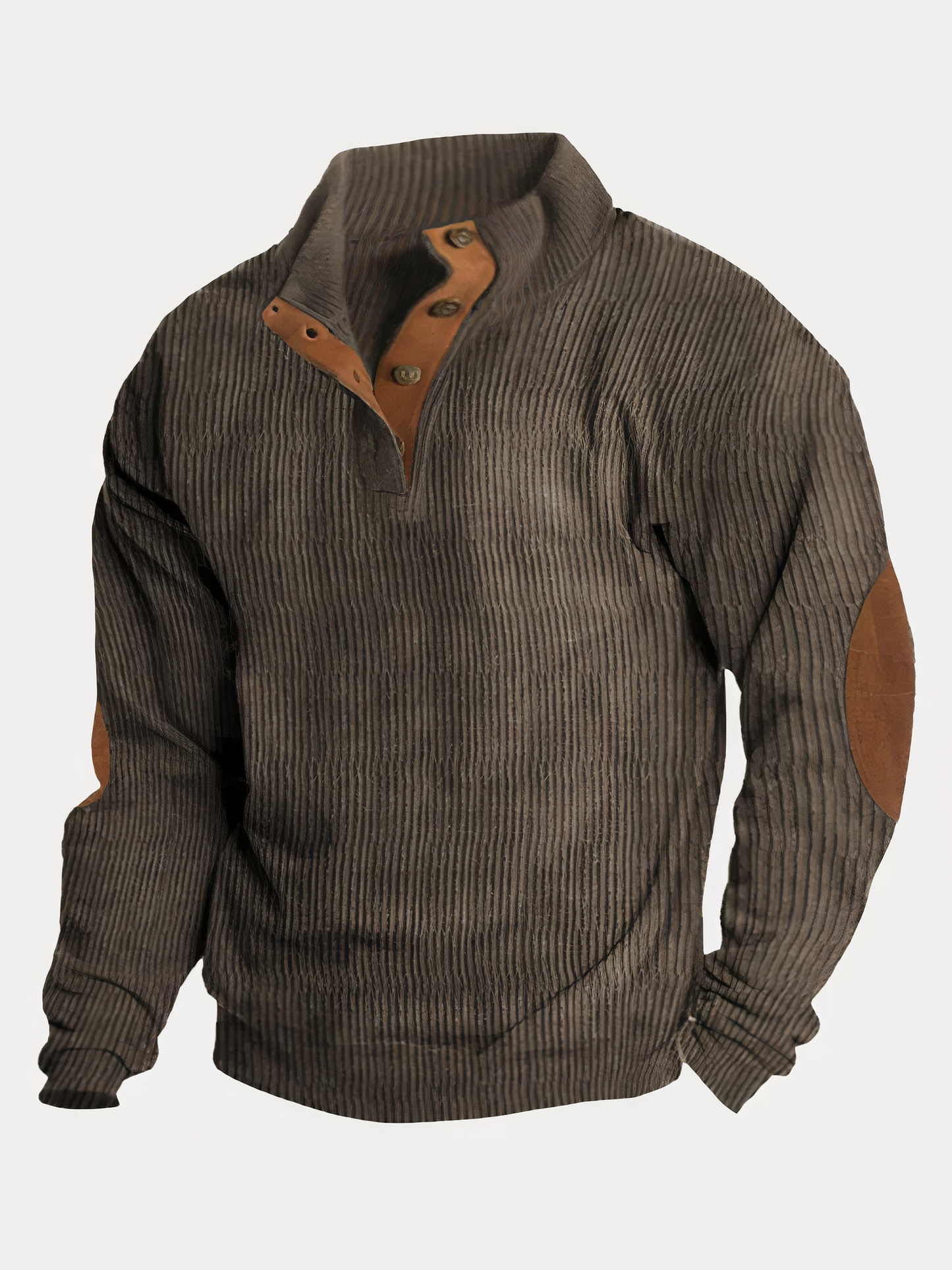 Geribbelde vintage pullover voor mannen - Mark