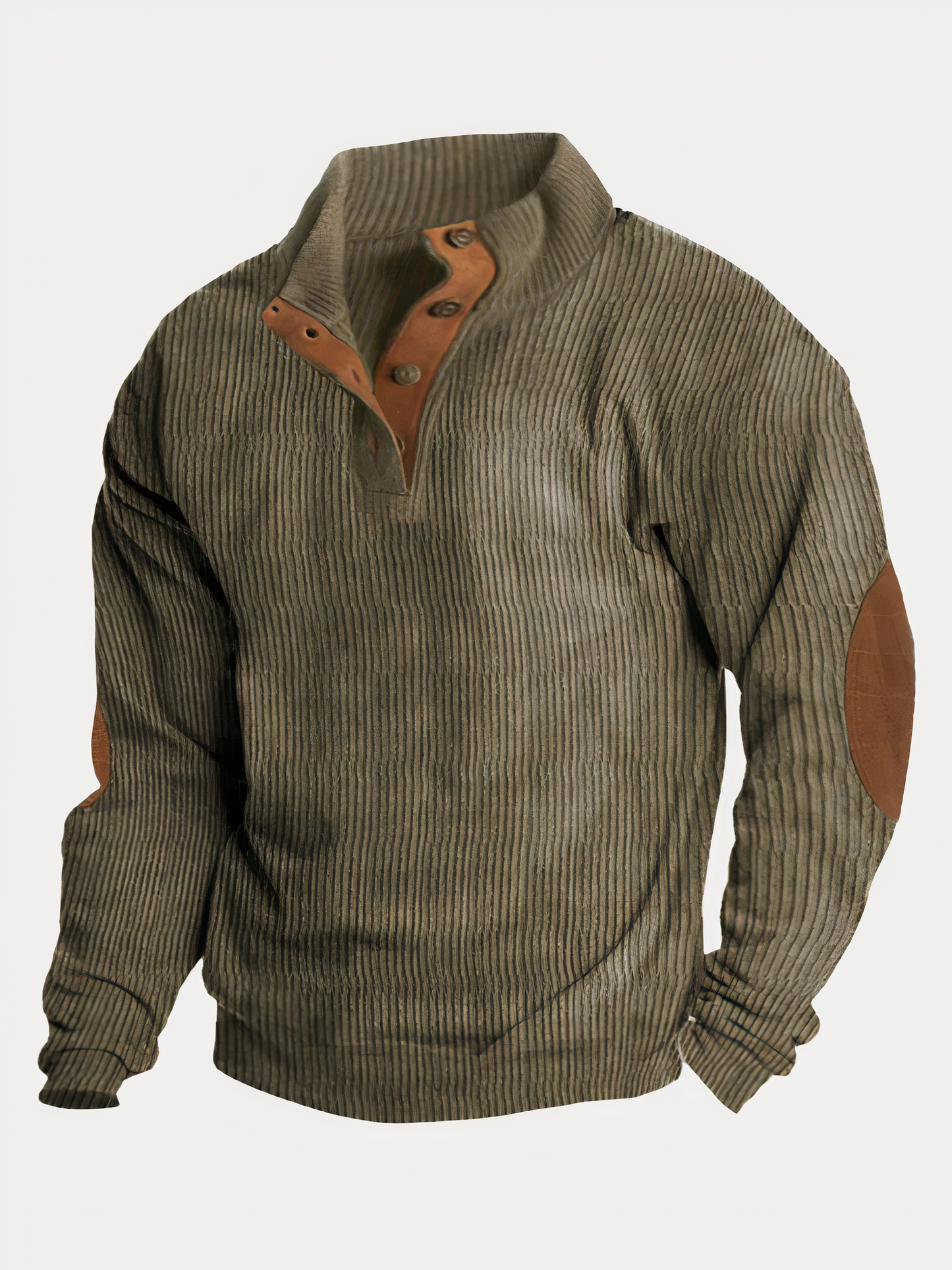 Geribbelde vintage pullover voor mannen - Mark