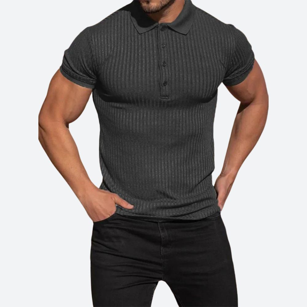 Casual poloshirt met korte mouwen - Clarence