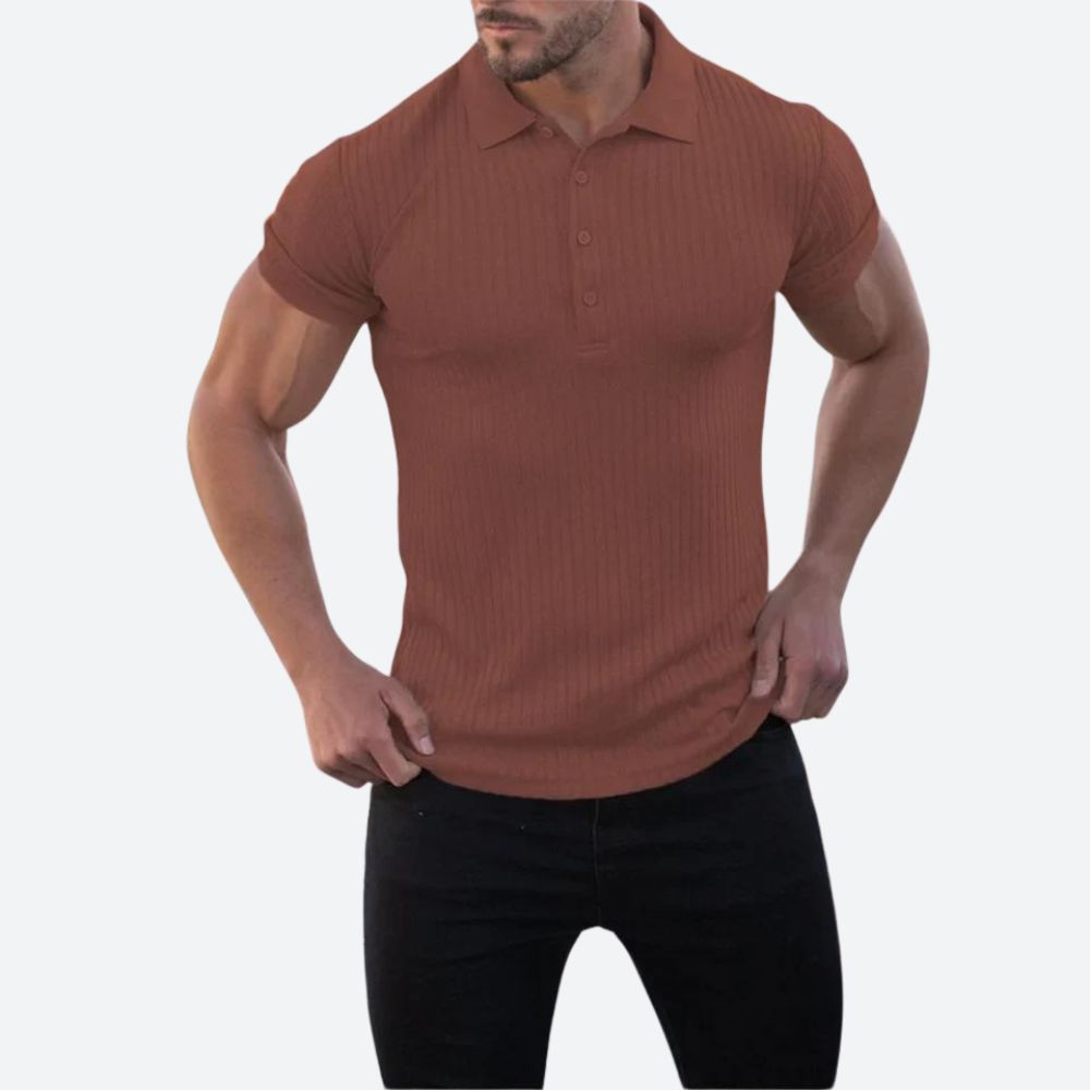 Casual poloshirt met korte mouwen - Clarence