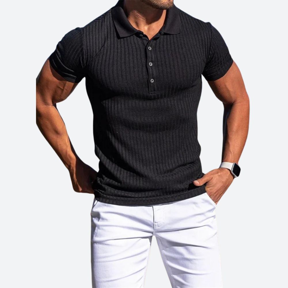 Casual poloshirt met korte mouwen - Clarence