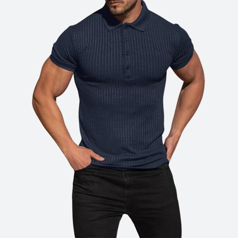 Casual poloshirt met korte mouwen - Clarence