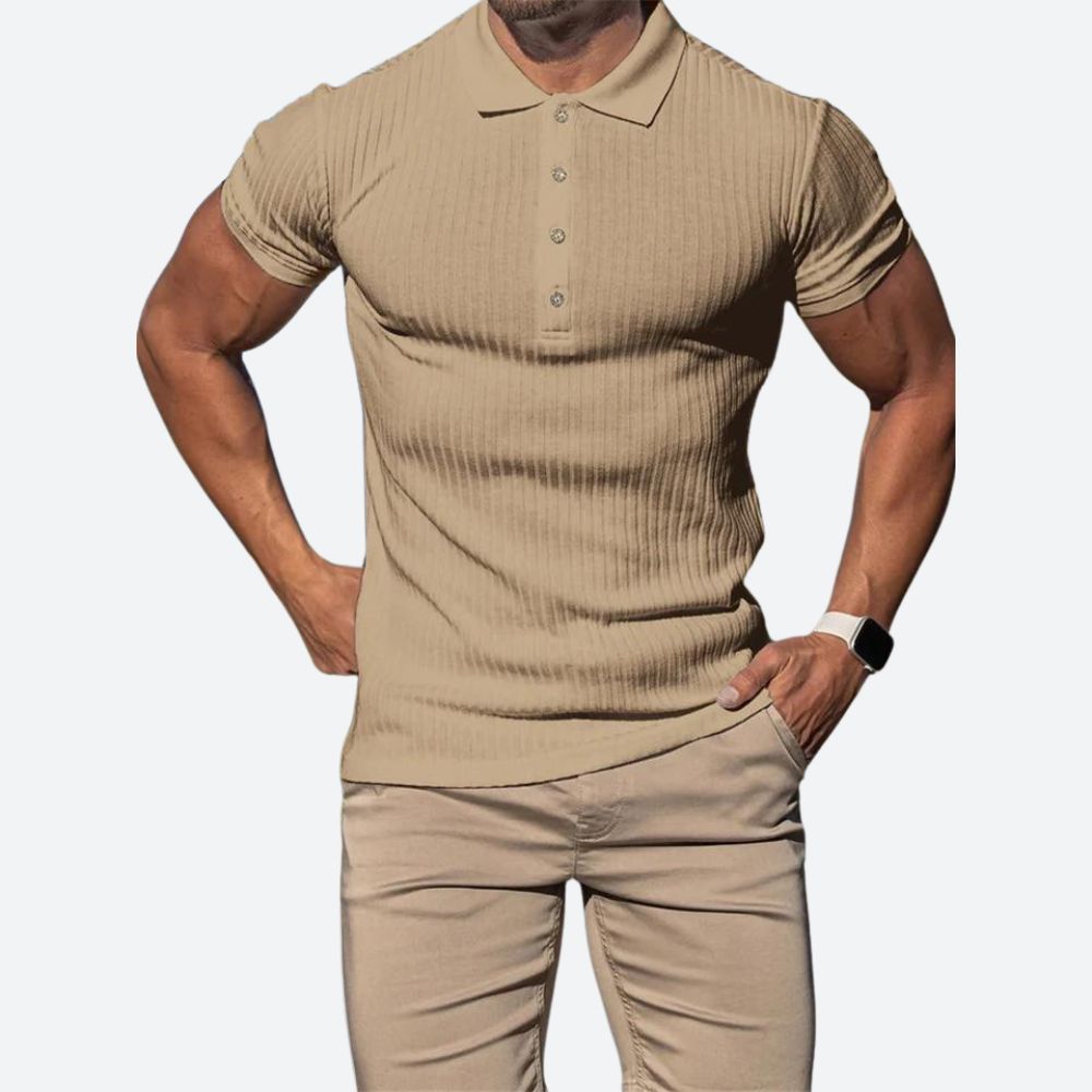 Casual poloshirt met korte mouwen - Clarence