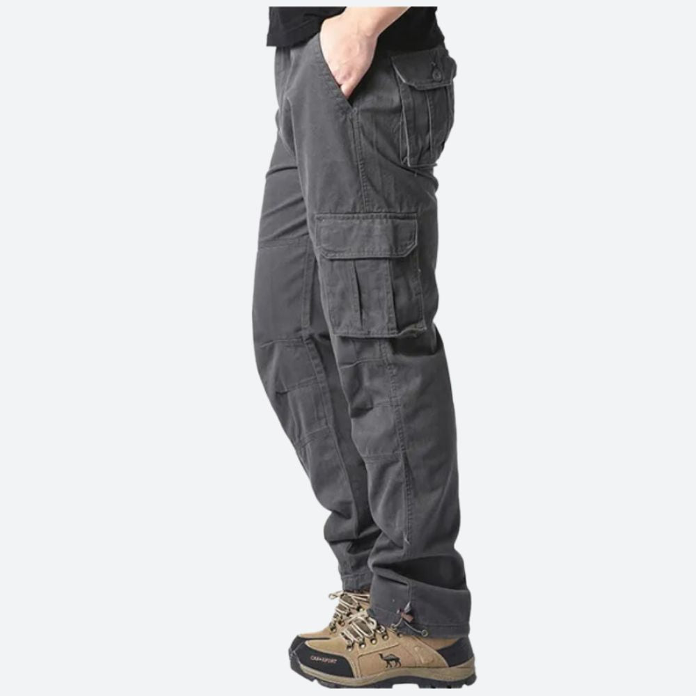 Multi-Pocket Katoenen Cargo broek - Credo