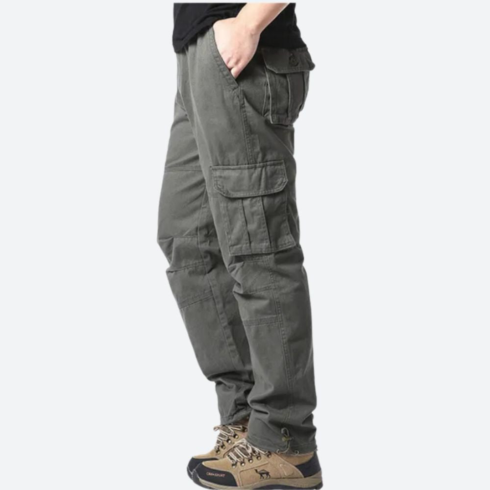 Multi-Pocket Katoenen Cargo broek - Credo