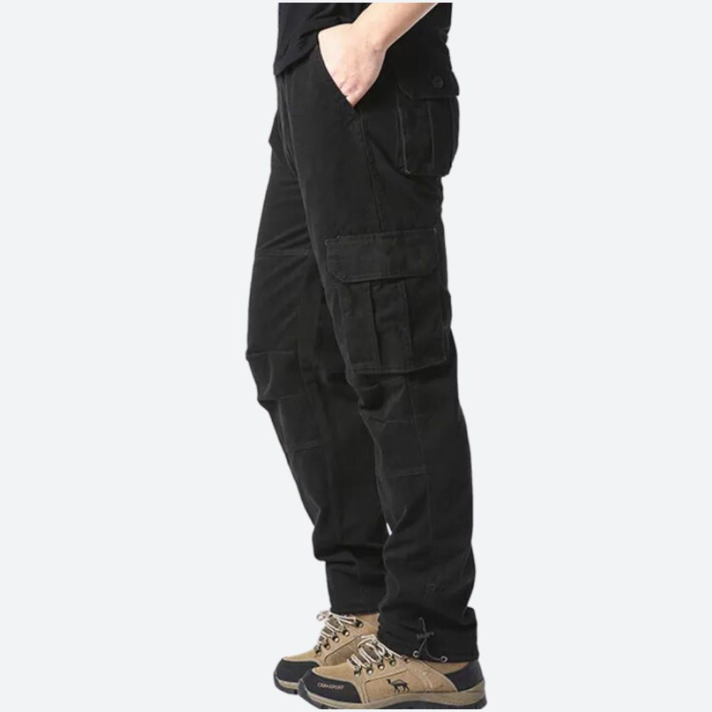 Multi-Pocket Katoenen Cargo broek - Credo