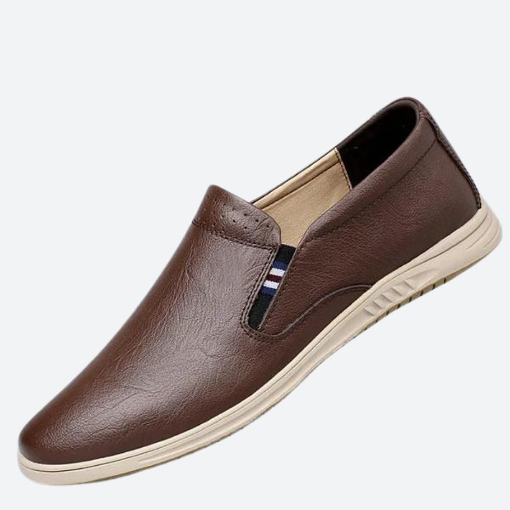 Comfortabele leren loafers - Dane