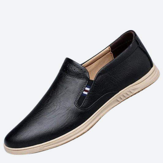 Comfortabele leren loafers - Dane