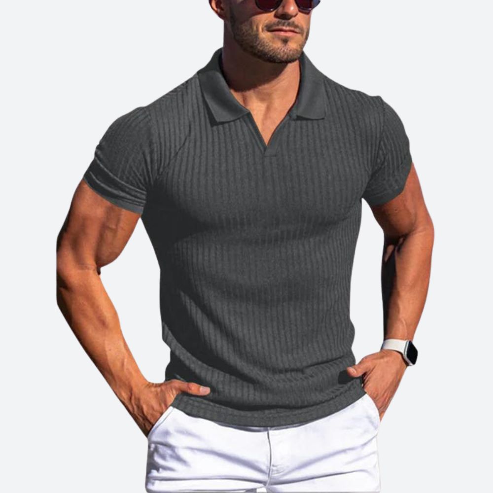 Luxe slim fit polo - Debie