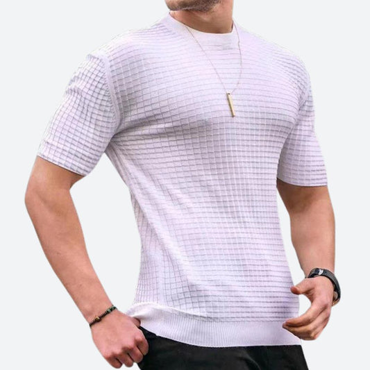 3D Wafel casual t-shirt - Grego