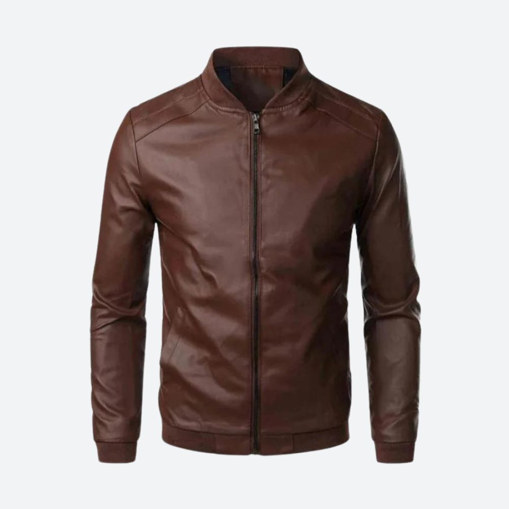 Elegant Mondern Leather Jacket - Harold