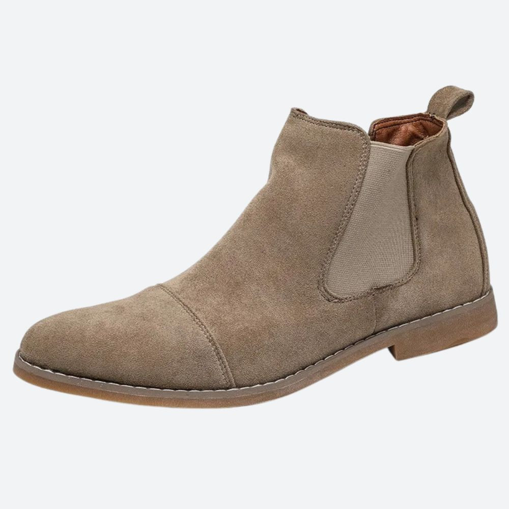 Klassieke suède Chelsea boots voor heren - Helmut