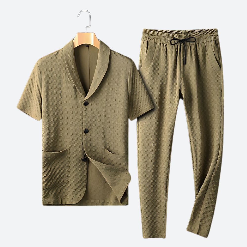 Premium Heren Casual Overhemd Set - Jip