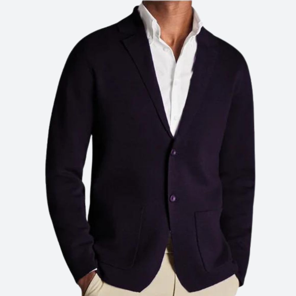 Gebreide trui blazer voor mannen - Jomar