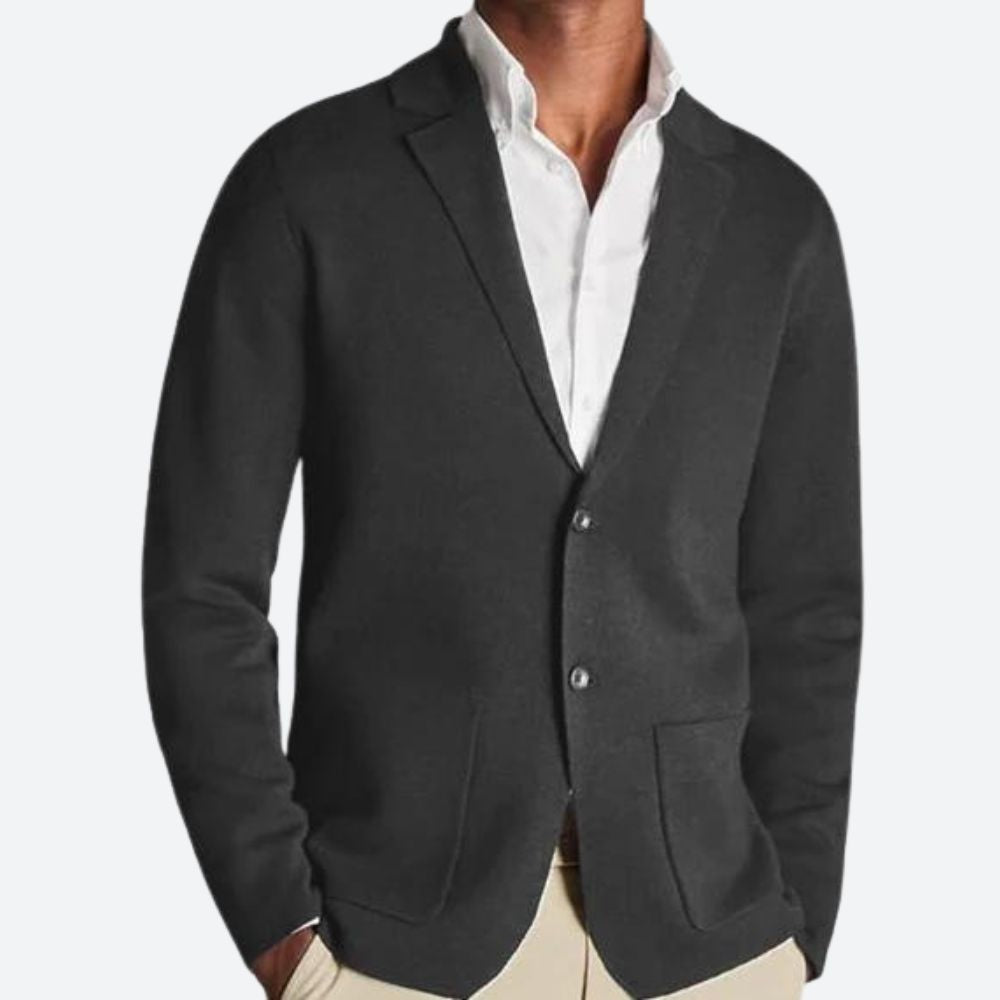 Gebreide trui blazer voor mannen - Jomar