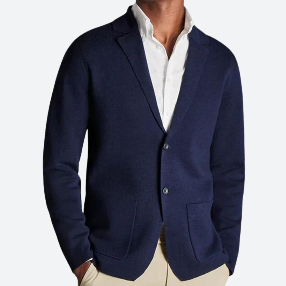 Gebreide trui blazer voor mannen - Jomar