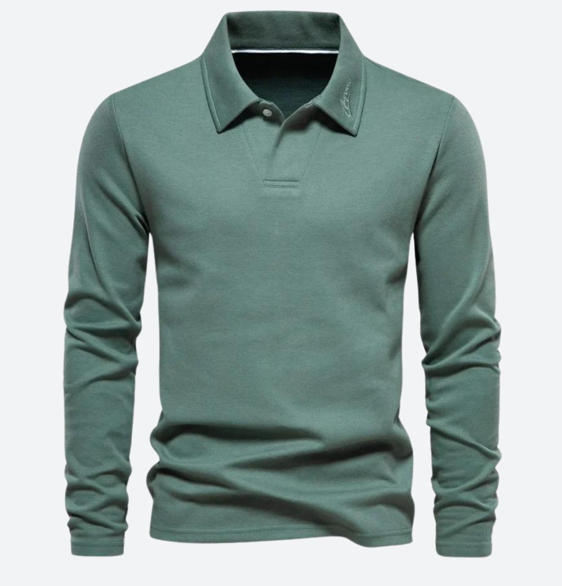 Poloshirt met Lange Mouwen - James