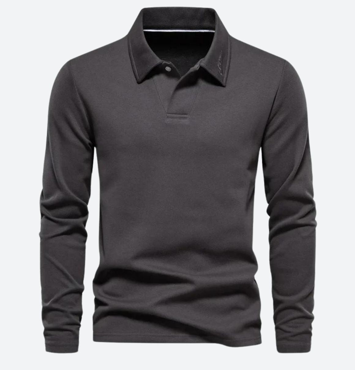 Poloshirt met Lange Mouwen - James