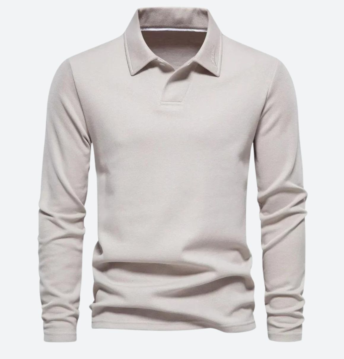 Poloshirt met Lange Mouwen - James