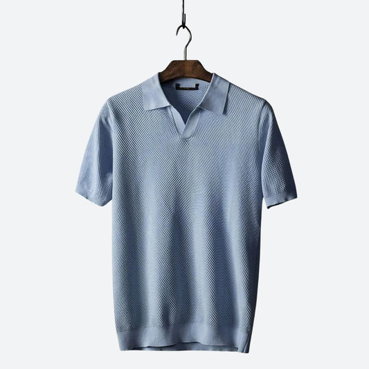 Stijlvol gebreid poloshirt - Martin