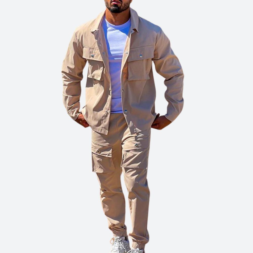 Tweedelige Cargo Suit Set - Merick