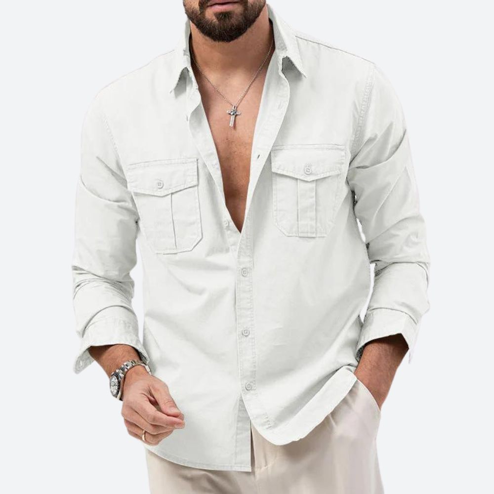 Casual shirt met lange mouwen - Millard