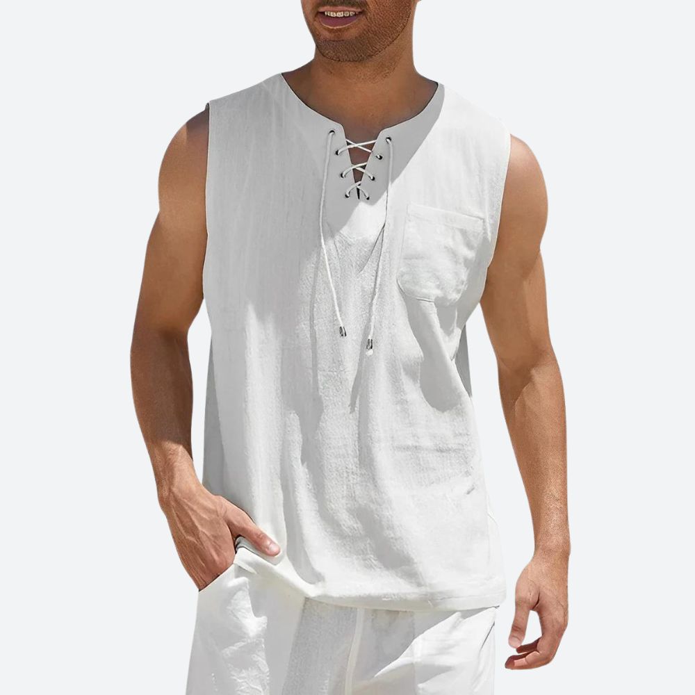 Comfortabele zomertanktop voor mannen - Neil