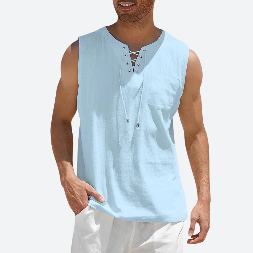 Comfortabele zomertanktop voor mannen - Neil