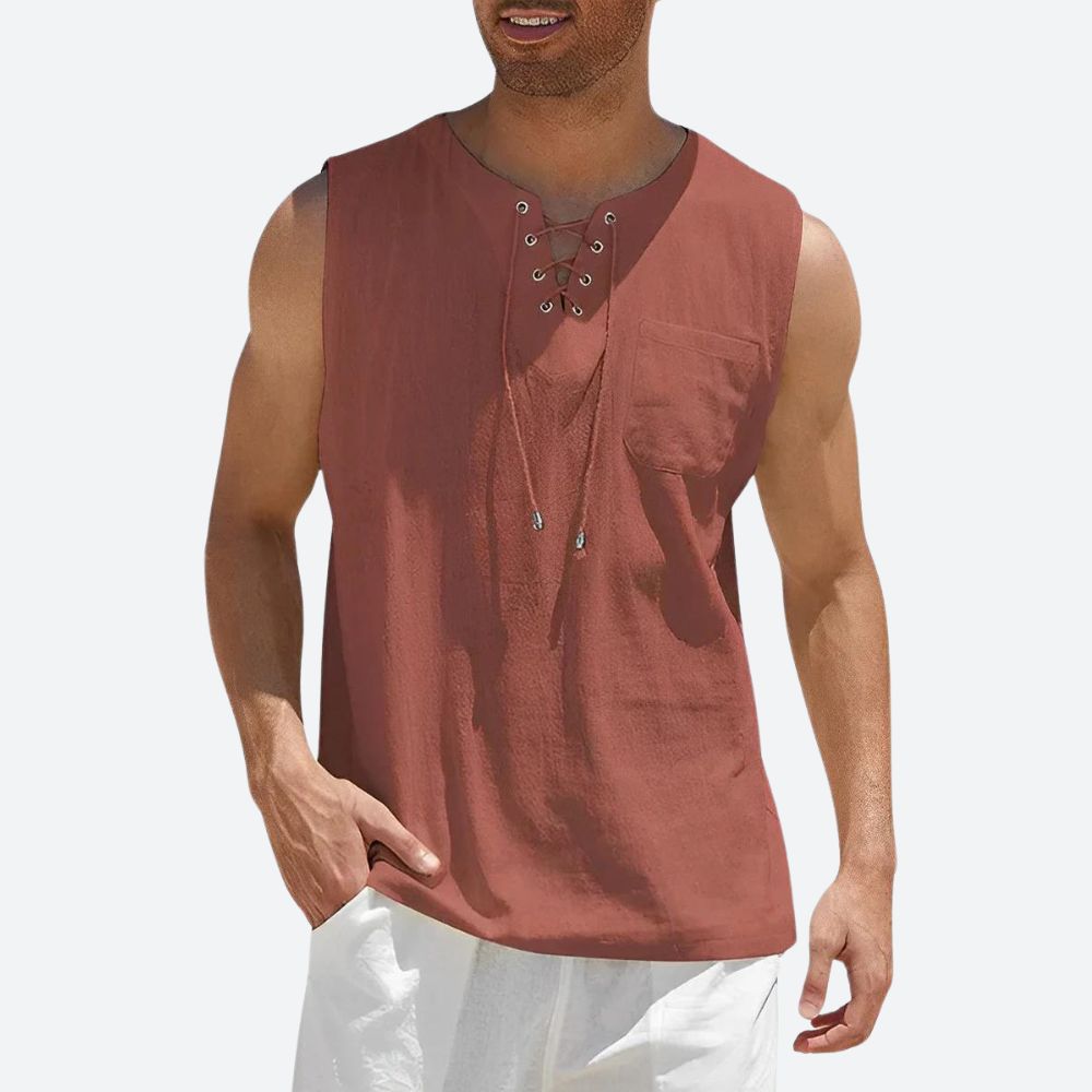 Comfortabele zomertanktop voor mannen - Neil