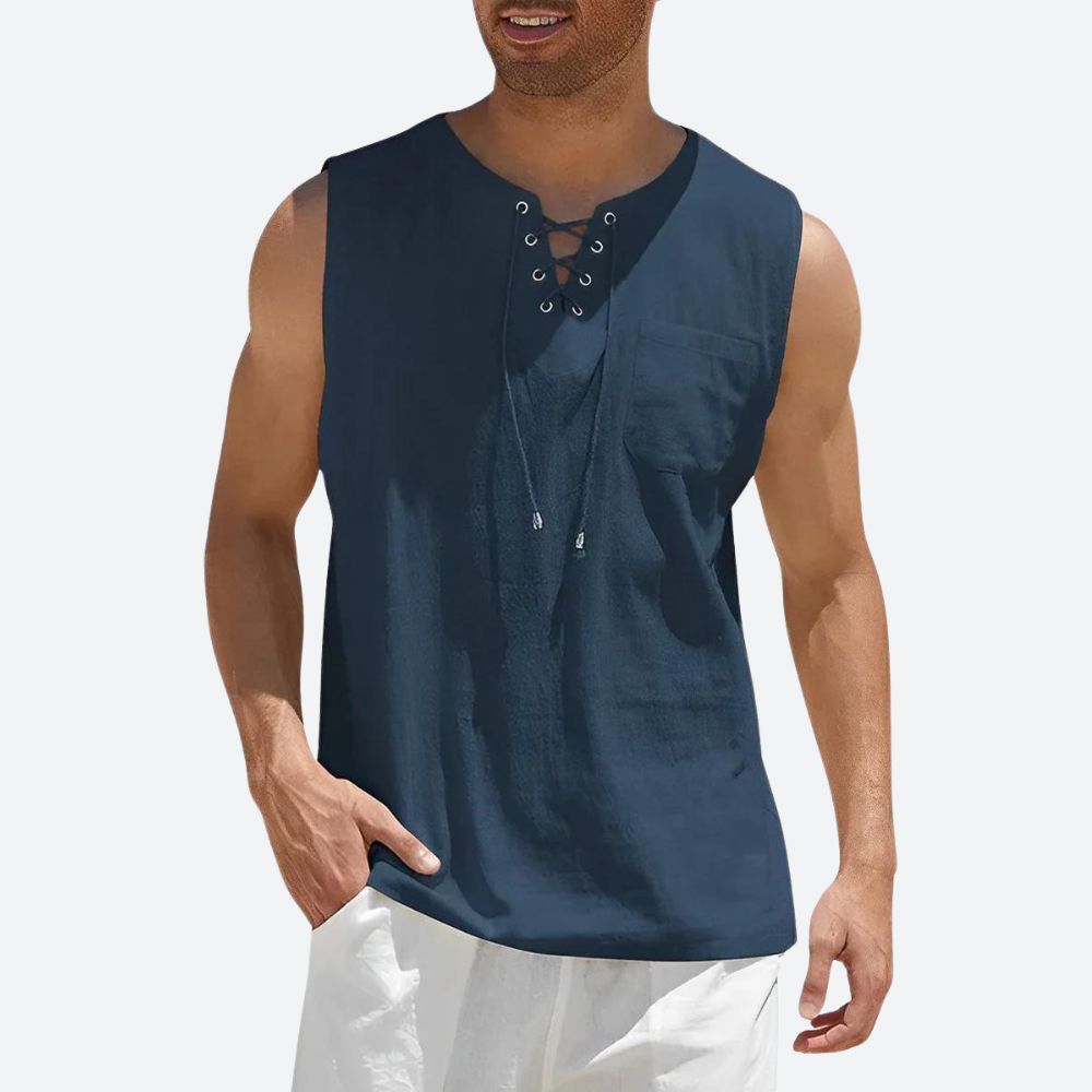 Comfortabele zomertanktop voor mannen - Neil