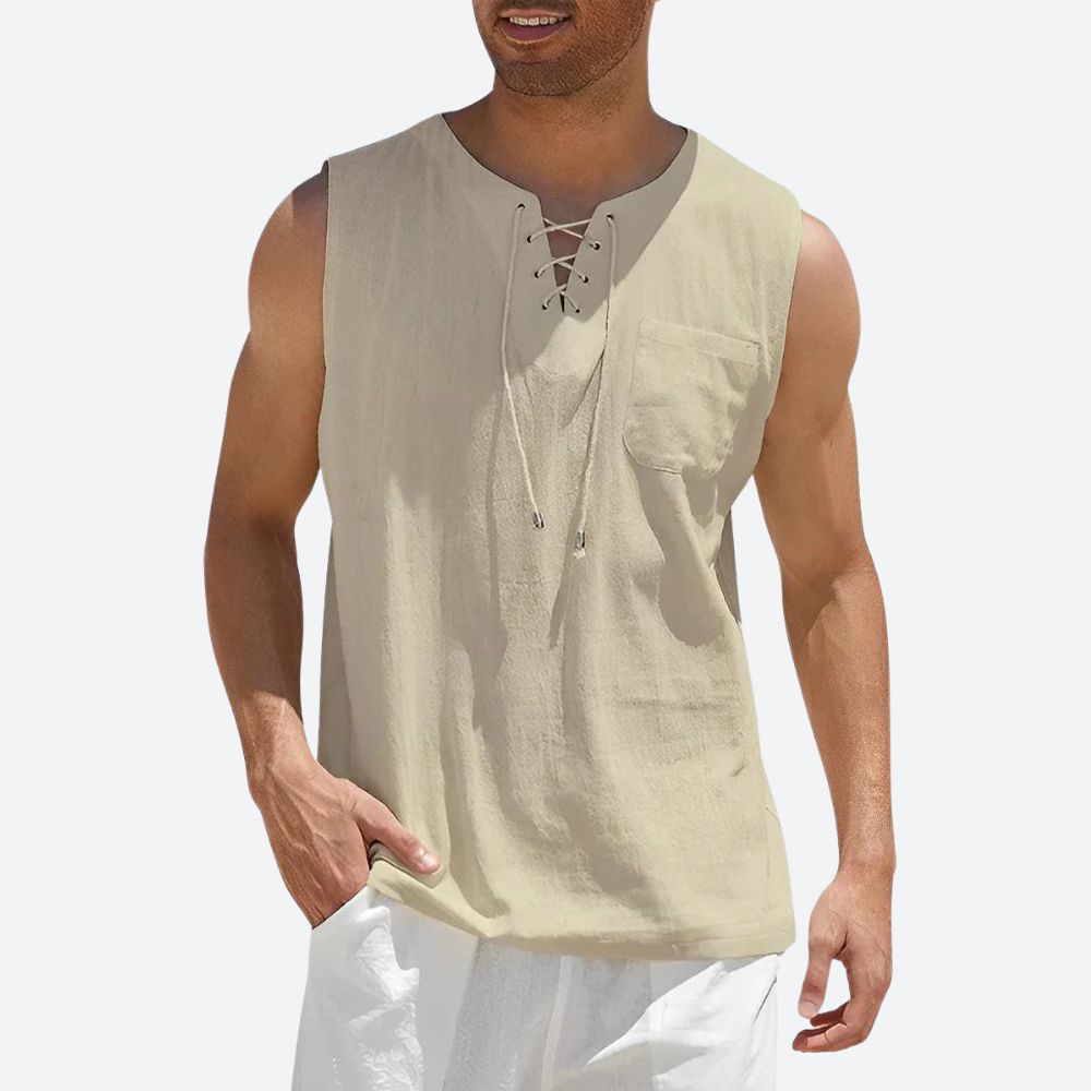 Comfortabele zomertanktop voor mannen - Neil