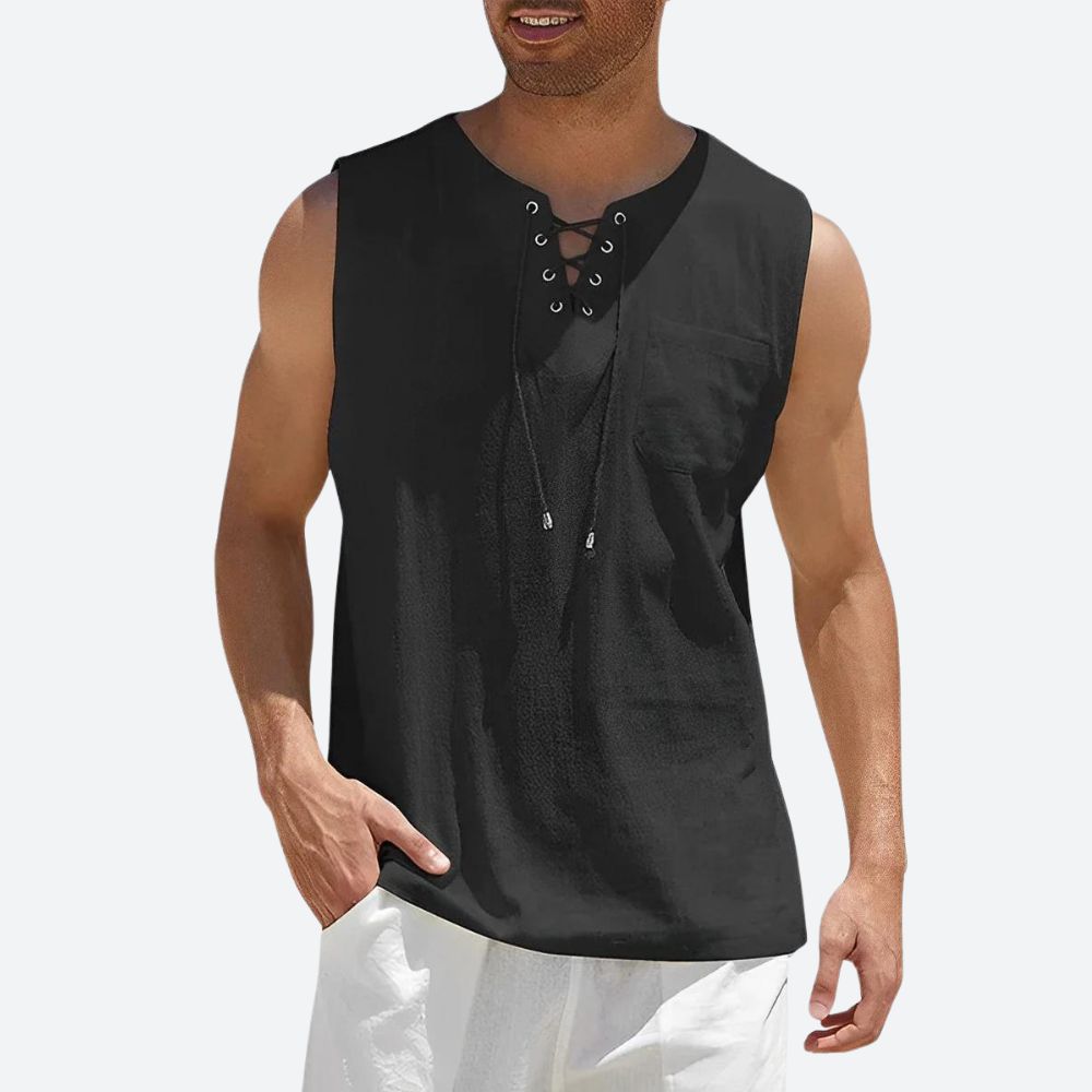 Comfortabele zomertanktop voor mannen - Neil