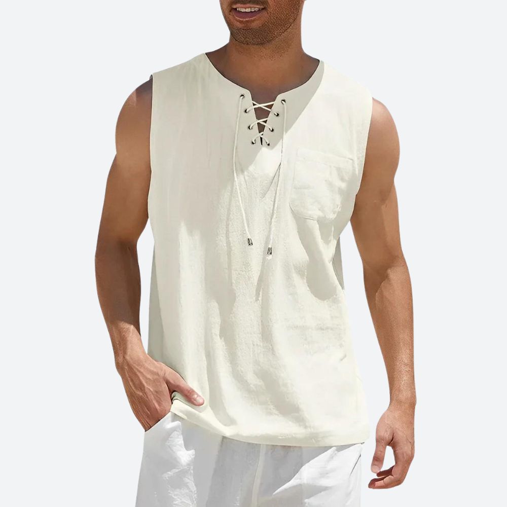 Comfortabele zomertanktop voor mannen - Neil