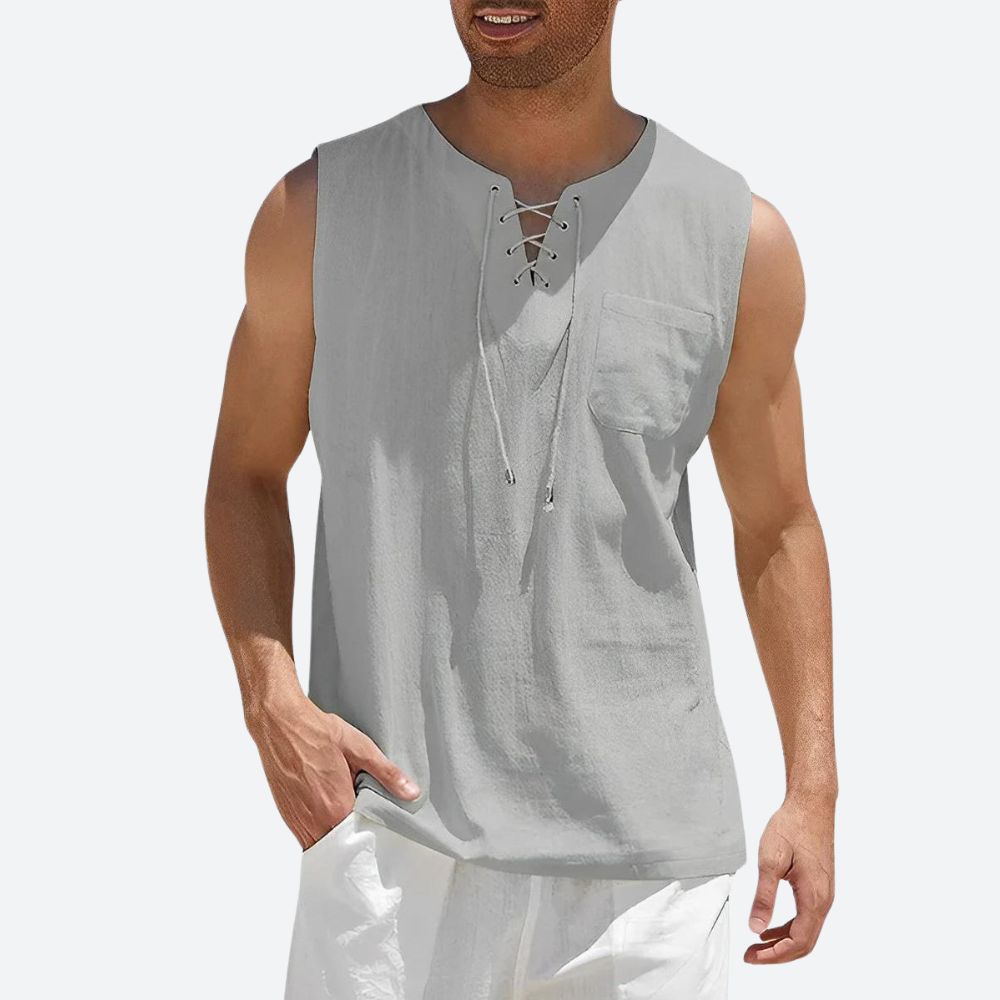 Comfortabele zomertanktop voor mannen - Neil