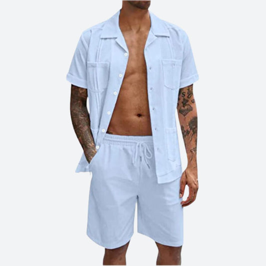 Overhemd & shorts zomerset voor mannen - Oreal