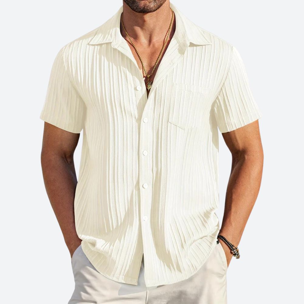 Casual overhemd met button-down sluiting - Richard