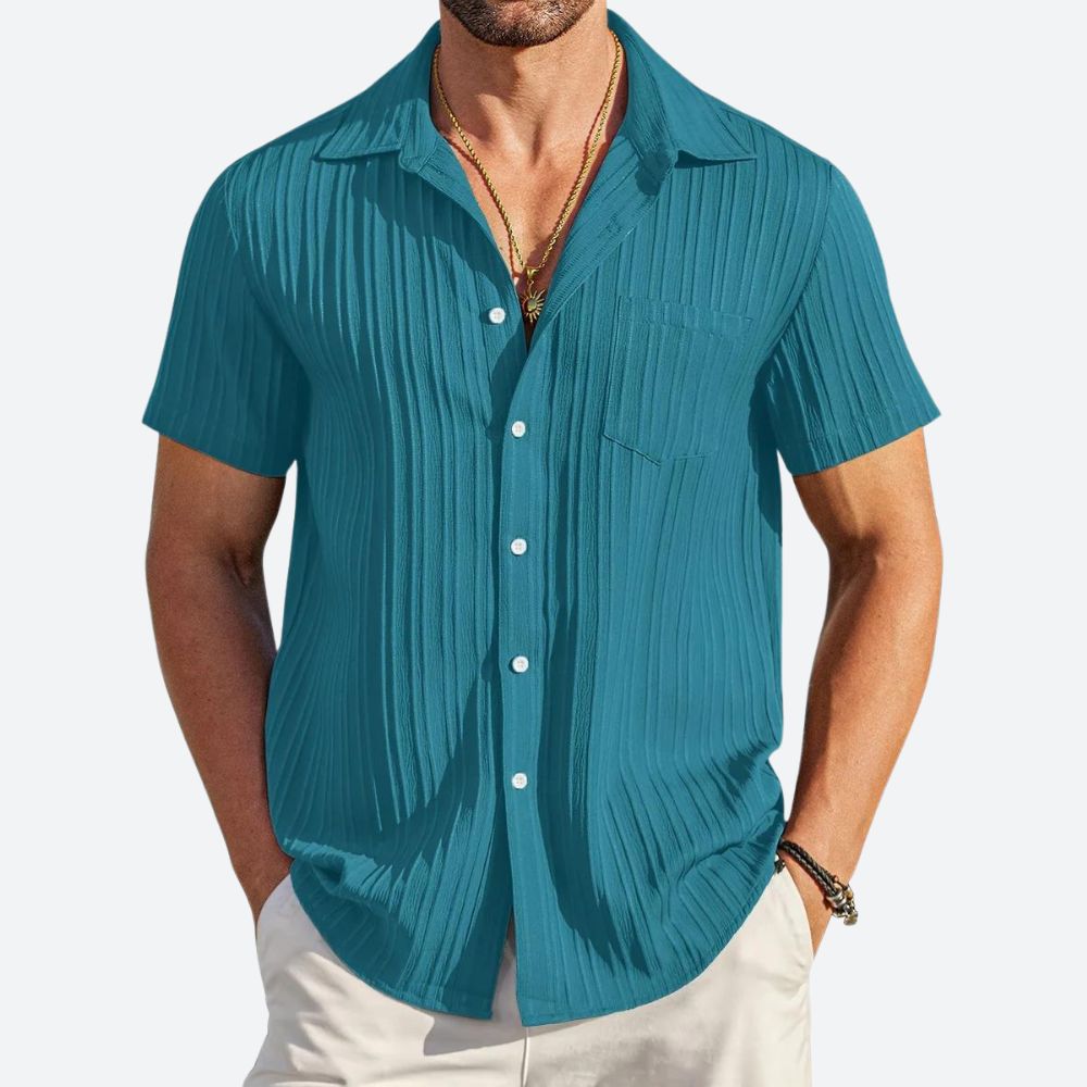 Casual overhemd met button-down sluiting - Richard