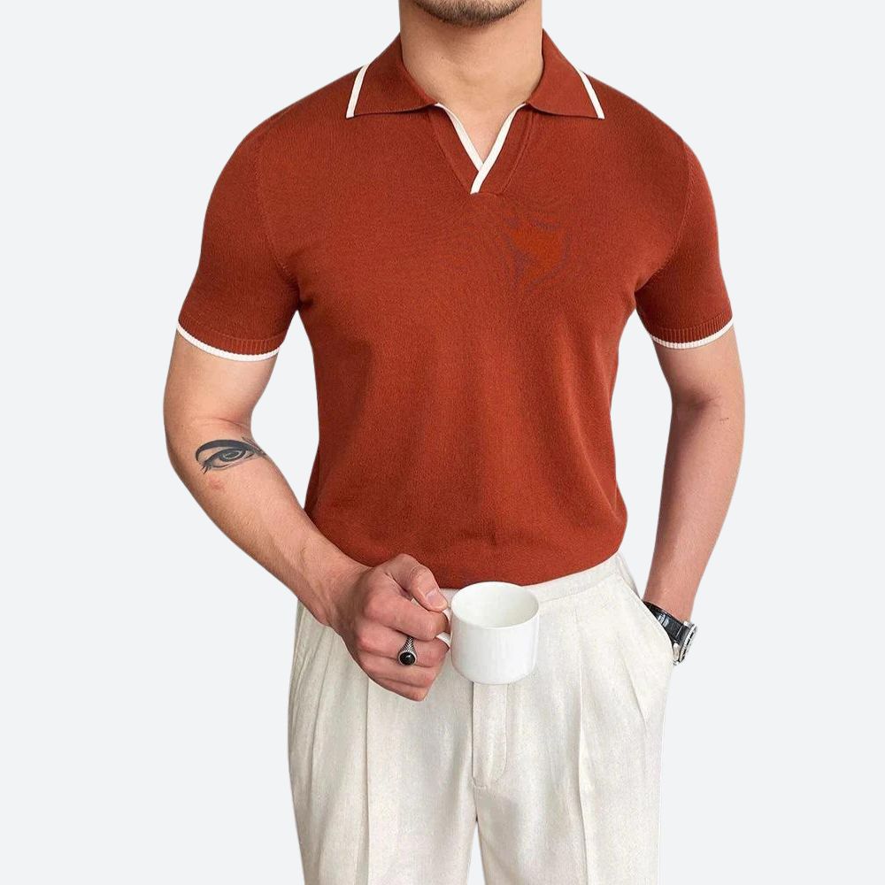 Casual en trendy herenpoloshirt - Romere