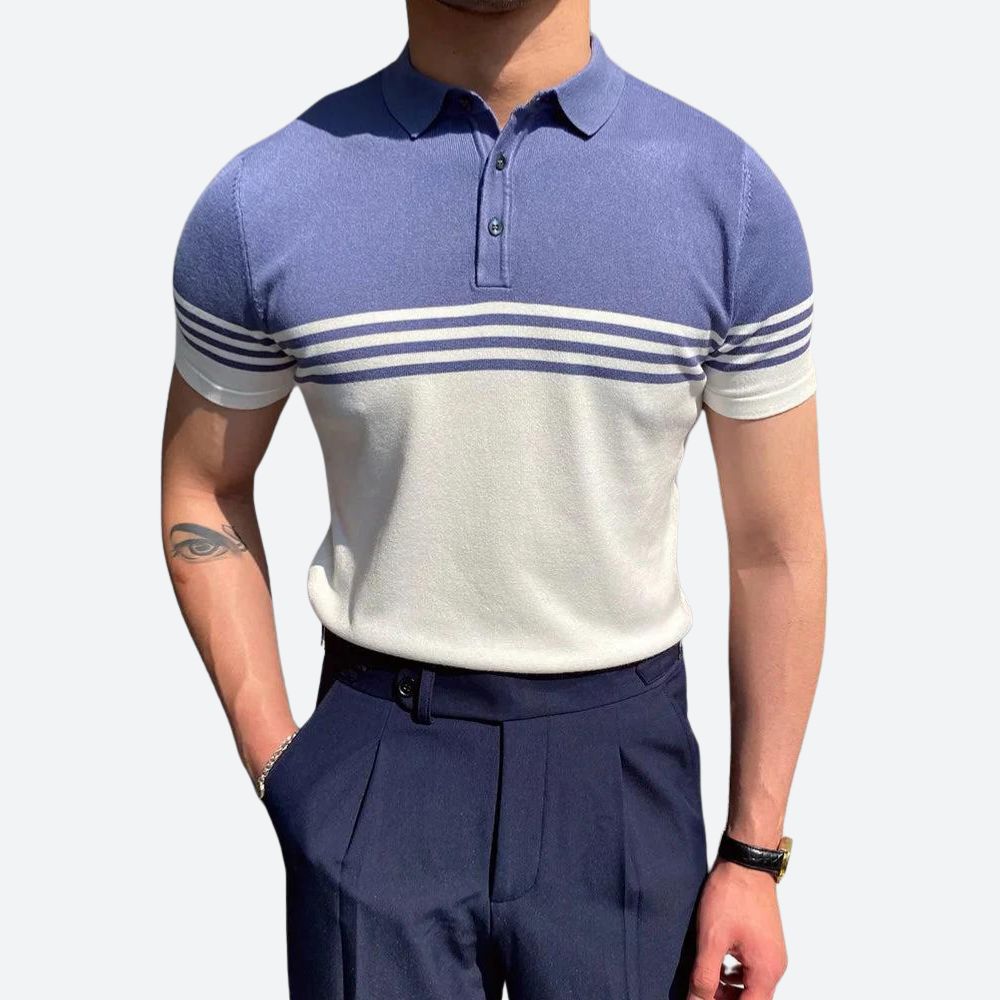 Casual en trendy herenpoloshirt - Romere