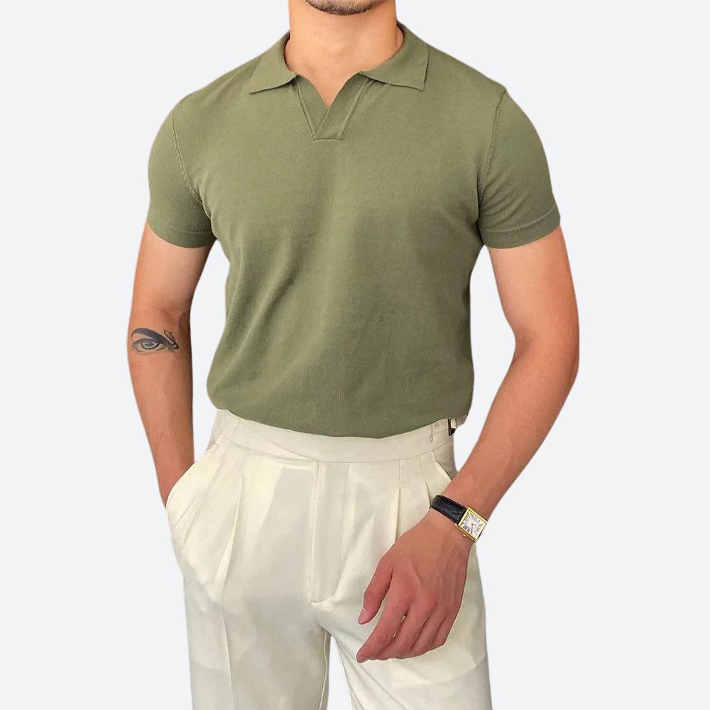 Casual en trendy herenpoloshirt - Romere