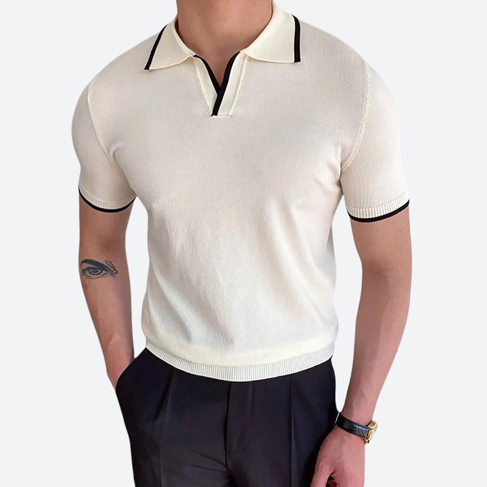 Casual en trendy herenpoloshirt - Romere