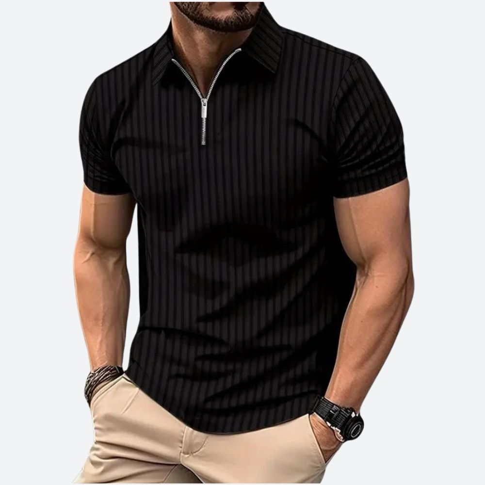 Getailleerd elegant poloshirt - Ronald