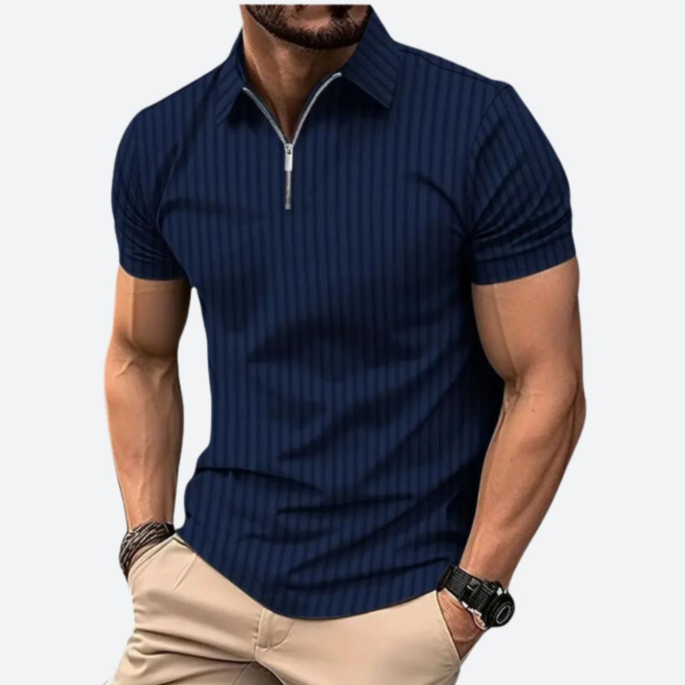 Getailleerd elegant poloshirt - Ronald